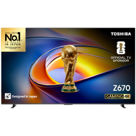 Smart Tivi Mini LED Toshiba AI 144Hz 4K 85 inch 85Z670RP